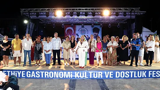 1. Gastronomi Kültür ve Dostluk Festivali Renkli Görüntülere Sahne Oldu