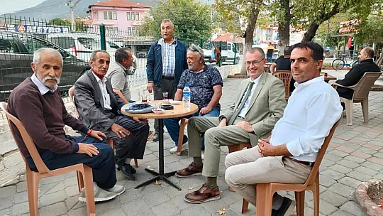Kaymakam Ertaş, Mahalleleri Ziyaret Etti