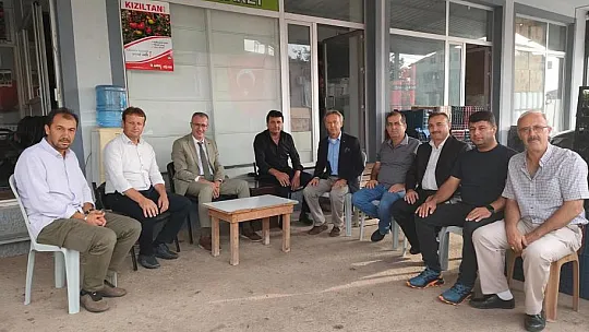 Kaymakam Ertaş, Mahalleleri Ziyaret Etti