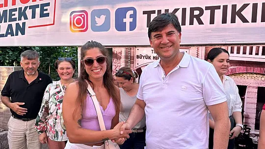 CHP Fethiye'de rozet takma töreni yapıldı