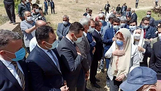 Genel Başkan ile taziyede bulundu 
