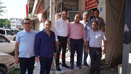 Başkan Akdenizli, MHP Seydikemer İlçe Teşkilatıyla Bayramlaştı