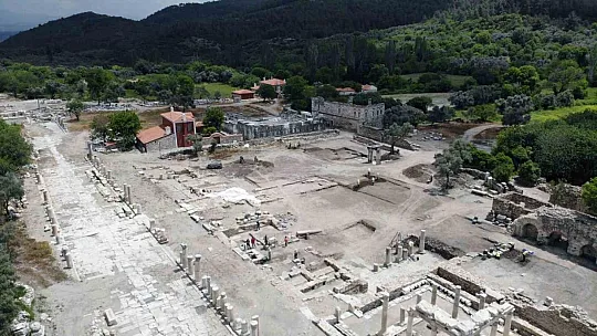 45 derece sıcakta tarihe dokunuş
