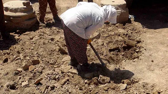 45 derece sıcakta tarihe dokunuş