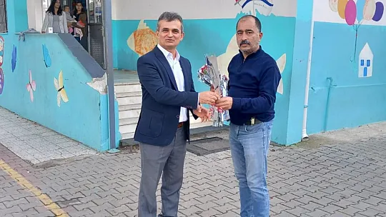 Muhtar Zorbaş'tan Öğretmenler Günü'nde Öğretmenlere Ziyaret