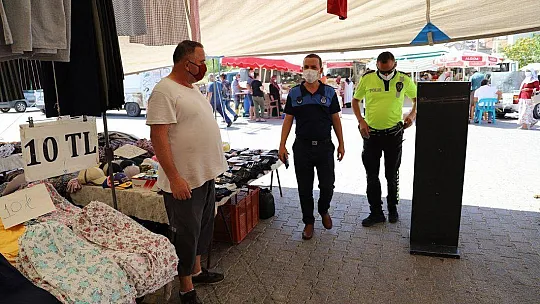 Seydikemer'de 'Sağlık İçin, Hepimiz İçin' Denetimleri Yapıldı