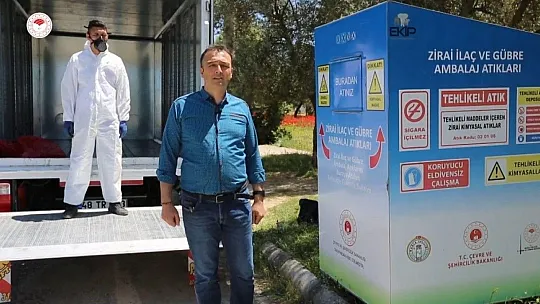 Bitki Koruma Ürünleri ve Gübre Ambalaj Atıklarının Bertarafı Projesi başladı