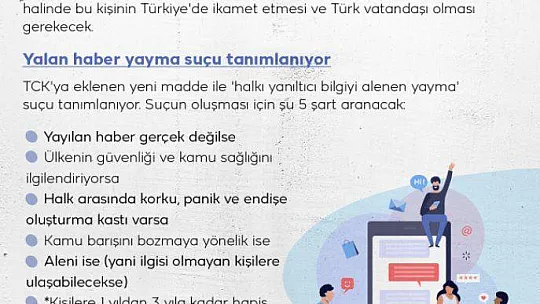 'DEZENFORMASYONLA MÜCADELE YASASI' İLE NELER DEĞİŞECEK?