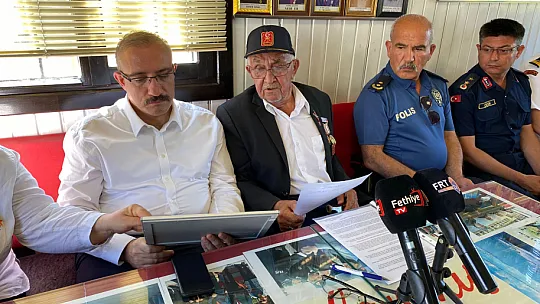 Kıbrıs Barış Harekâtı'nın 49'uncu Yılında Fethiye'de Tören Düzenlendi