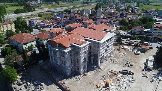 SEYDİKEMER HÜKÜMET KONAĞI'NDA SON AŞAMAYA GELİNDİ