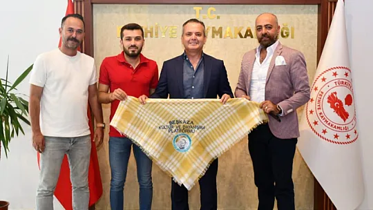 Beşkaza Platformu'ndan Fethiye Kaymakamı'na Ziyaret