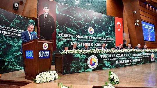 Çıralı, TOBB Müşterek Konsey Toplantısına Katıldı