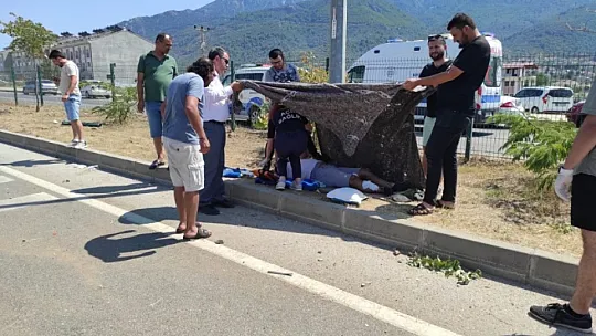 Çevre yolunda feci kaza 1 ölü 5 yaralı