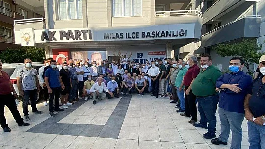 Ak Parti'ye Milas'ta coşkulu katılım