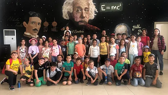 ÇOCUK BİLİM PARKI YAZ AYLARINDA DA ZİYARETÇİLERİN İLGİ ODAĞI