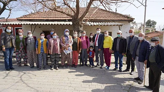 Başkan Tokat mahalle ziyaretlerine devam ediyor