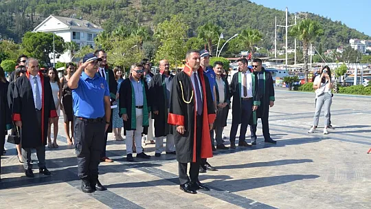 Fethiye'de yeni adli yıl törenle başladı