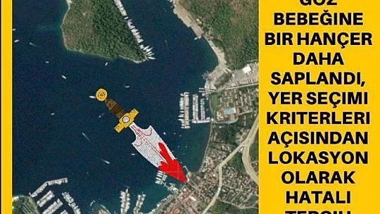 Göcek'teki Gümrük Alanı İmar Planına Tepkiler Var