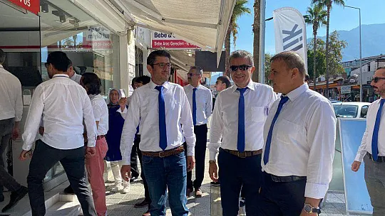 MAVİ GRUP BAŞKAN ADAYI ÇIRALI ÇARŞI ESNAFINI ZİYARET ETTİ