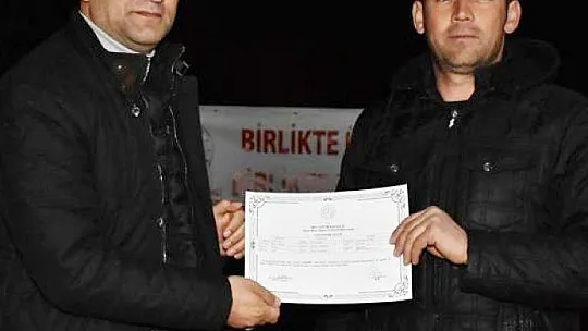 65 kursiyere törenle sertifikaları verildi