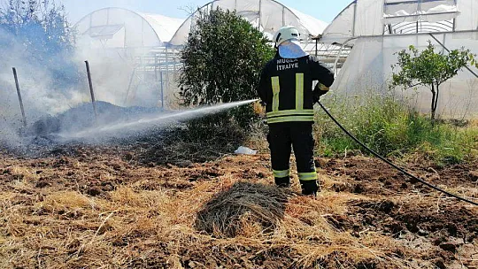 FETHİYE'DEKİ YANGIN BÜYÜMEDEN SÖNDÜRÜLDÜ