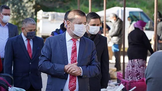Başkan Tokat Beçin ve Boğaziçi Pazarlarını inceledi