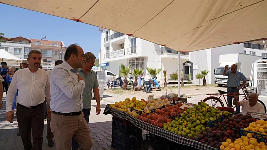 Başkan Akdenizli, Esnafları Ziyaret Etti