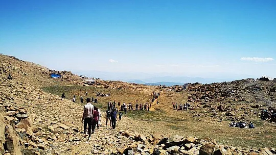 700 yıllık gelenek pandemiye rağmen devam etti