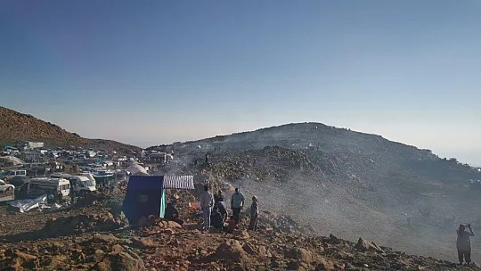 700 yıllık gelenek pandemiye rağmen devam etti