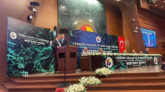 Başkan Çıralı, TOBB Müşterek Konsey Toplantısına Katıldı
