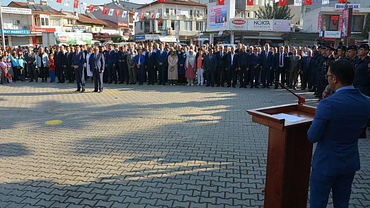 Cumhuriyet Bayramı Seydikemer'de de coşkuyla kutlandı