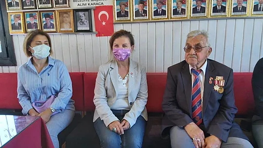CHP Kadın Kollarından, Gaziler Ve Şehit Aileleri Derneğine Ziyaret