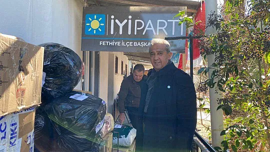 İYİ PARTİ'DEN YARDIM SEFERBERLİĞİ
