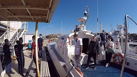 8 göçmen kurtarıldı