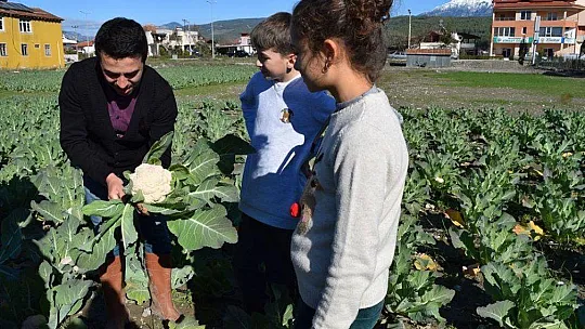 Öğrencilerde Hasat Sevinci
