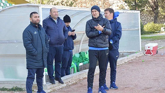 Antrenman maçı çekişmeli geçti