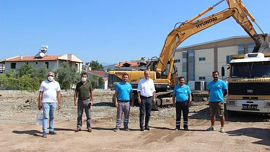 KANALİZASYONDAN SONRA EN BÜYÜK PROJEYE BAŞLANDI