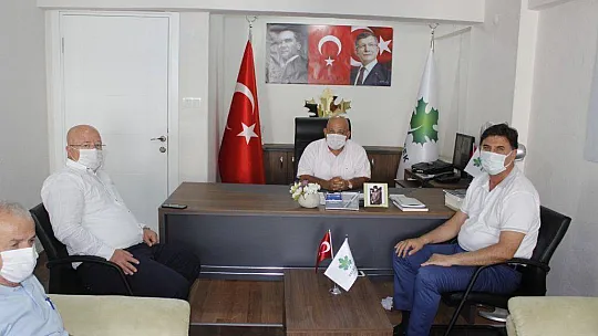 BAŞKANLARDAN GELECEK PARTİSİ'NE ZİYARET