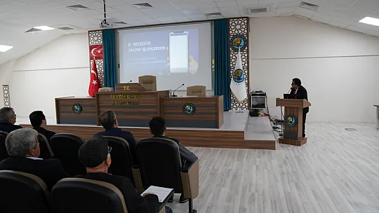 SEYDİKEMER BELEDİYESİ ARALIK AYI MECLİS TOPLANTISI YAPILDI