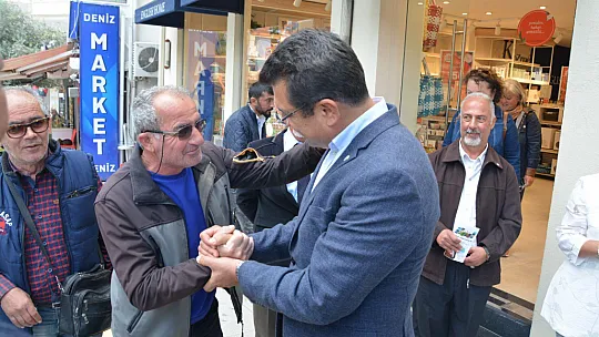 İYİ Parti Adayı Mehmet Tosun'a Datça'da Coşkulu Karşılama