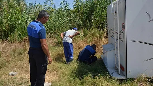 Fethiye'de İzinsiz Kurulan Karavanlar Kaldırıldı 