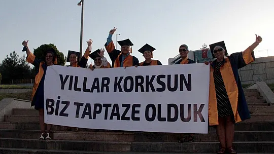 93 yaşında mezun oldu