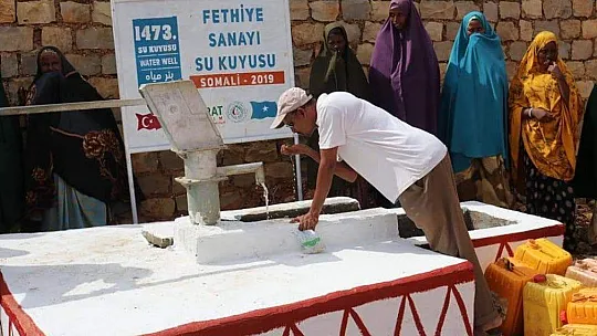 Somali'de Fethiye Sanayi Su Kuyusu
