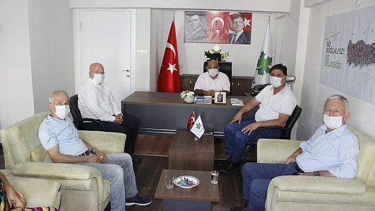 BAŞKANLARDAN GELECEK PARTİSİ'NE ZİYARET