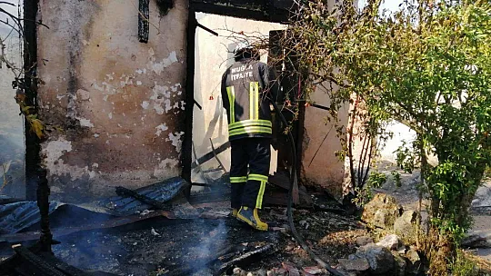 Kayaköy'deki Yangın Korkuttu