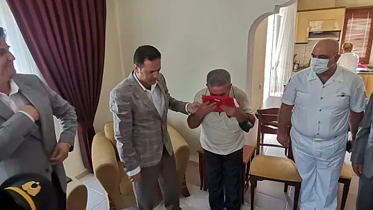 Kaymakamdan Şehit Ve Gazi Ailelerine Bayram Ziyareti