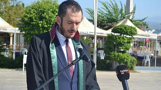 Fethiye'de yeni adli yıl törenle başladı