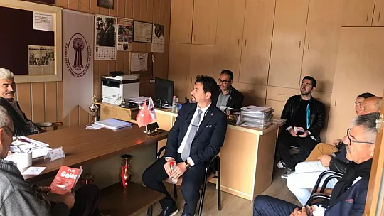 Milletvekili Adayı Yiğit Kavaklıdere'de Ziyaretlerde Bulundu