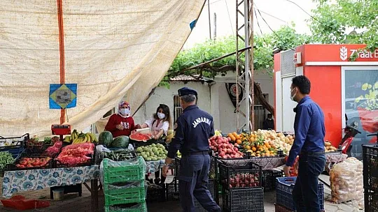 Seydikemer'de pazar yerleri denetlendi