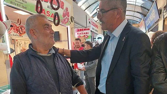 Milletvekili adaylarından esnaf ve mahalle ziyaretleri